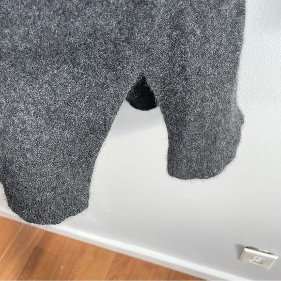 ATM | Women’s 100% Cashmere Grey Lightweight Open Cardigan Two Pocket Sweater XS - Picture 5 of 8